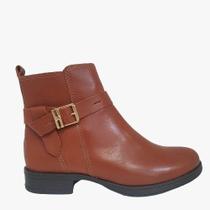 Bota Cano Curto em Couro Bottero 361704-6 Feminina