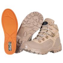 Bota Cano Curto Emborrachado Force Militar Areia Tamanho: 36Cor:Areia Bota Cano Curto Emborrachado Force Militar Areia Tamanho: 36Cor:Areia