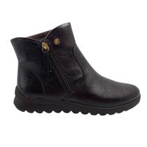 Bota Cano Curto Feminina Comfortflex Marrom 2682301 - Marrom 35 Bota Cano Curto Feminina Comfortflex Marrom 2682301 - Marrom 35