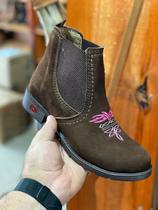 Bota cano curto feminina Bota cano curto feminina
