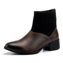 Bota Cano Curto Feminina Texana Country Chelsea Moda Casual