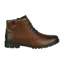 Bota Cano Curto Ferracini Cross Masculino De Couro 9932