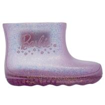 Bota Cano Curto Galocha Barbie Infantil Menina Grendene 23291 Rosa