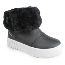 Bota Cano Curto Infantil Feminino Preto - Bloompy Bota Cano Curto Infantil Feminino Preto - Bloompy
