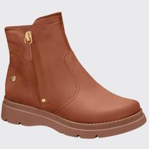 Bota Cano Curto Infantil Meninas Metalassê Conforto Pink Kats V4112