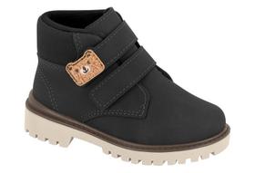Bota cano curto infantil Molekinho c/fecho aderente 2144.234