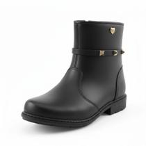 Bota Cano Curto Infantil Outono Inverno Modinha Menina Bota Cano Curto Infantil Outono Inverno Modinha Menina