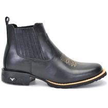Bota Cano Curto Masculina Country Texana Brete Boots Confortável e Macia