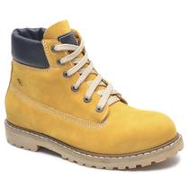 Bota cano curto masculino couro legitimo cor bege Bota cano curto masculino couro legitimo cor bege