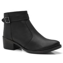 Bota Cano Curto Moda Casual Feminino Bico Redondo Zíper Sola Leve Estilo Conforto Bota Cano Curto Moda Casual Feminino Bico Redondo Zíper Sola Leve Estilo Conforto