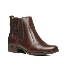 Bota Cano Curto Pegada em Couro 28200315 Bota Cano Curto Pegada em Couro 28200315