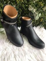 Bota Cano Curto Preto Bota Cano Curto Preto