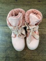 bota cano curto rosa comfy 37 bota cano curto rosa comfy 37