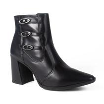 Bota Cano Curto Salto Alto Feminina da Dakota