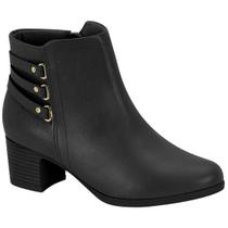 Bota Cano Curto Salto Bloco Feminina Modare - 7072109