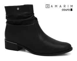 Bota Cano Curto Slouch Ramarim - 09601 Bota Cano Curto Slouch Ramarim - 09601