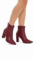 Bota Cano Curto Torricella Zíper Espuma em EVA, e Taloneira Napa Preto