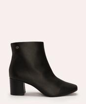 Bota Cano Curto Via Uno Bico Quadrado 172027
