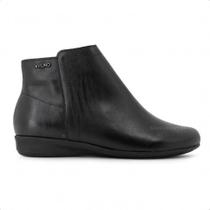 Bota cano curto Via Uno Preta Ref.: 1505123