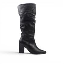 Bota Cano Longo Drapeada Bota Cano Longo Drapeada