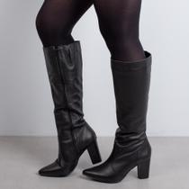 botas cano longo sem salto em Promoção no Magazine Luiza