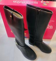 Bota cano longo feminino infantil - Molekinha