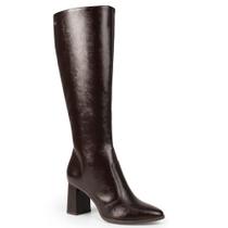 Bota Cano Longo Mississipi J0841 Feminina - Café Bota Cano Longo Mississipi J0841 Feminina - Café