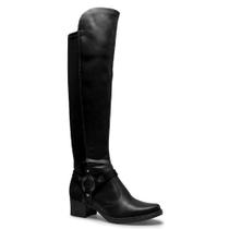 Bota Cano Longo Mississipi Q8541-0001 Feminina - Preta