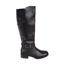 Bota Cano Longo Mooncity Montaria Feminino - Preto Bota Cano Longo Mooncity Montaria Feminino - Preto