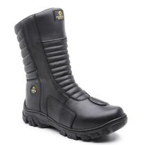 Bota cano longo motoqueiro em couro Master Boots Bota cano longo motoqueiro em couro Master Boots