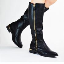 Bota Cano Longo Preta Bota Cano Longo Preta