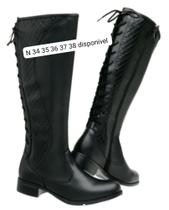 Bota cano longo preto Bota cano longo preto