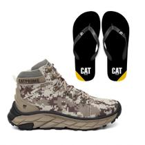 Bota Cano Médio Masculina Com C.a + Chinelo Basic Envio Rápido