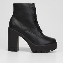 Bota Cano Médio Via Marte Tratorada Feminina Bota Cano Médio Via Marte Tratorada Feminina