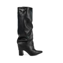 Bota Capa Feminina Cano Alto Blogueira Tanara Dakota T9565 Bota Capa Feminina Cano Alto Blogueira Tanara Dakota T9565