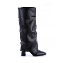 Bota Capa Salto Bloco Riley Preto Bota Capa Salto Bloco Riley Preto