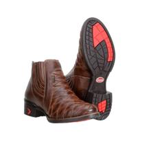 Bota Capelli Masculina Chelsea Couro Botina Conforto