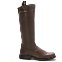 Bota Capiau Campeira Gaucha Cano Duro Anatomic Confort Gel Flex Café