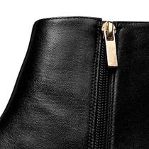 Bota Carrano Classic Bico Fino Couro Preto