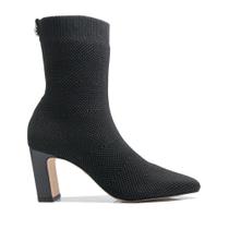 Bota Carrano Knit Salto Bloco