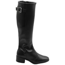 Bota Casual Cano Alto Beira Rio Napa Berlim Feminina Bota Casual Cano Alto Beira Rio Napa Berlim Feminina