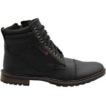 Bota Casual Code PDM Logan Zíper Masculina Bota Casual Code PDM Logan Zíper Masculina