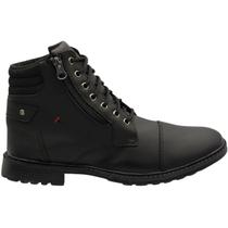 Bota Casual Code PDM Resistente Zíper Masculina Bota Casual Code PDM Resistente Zíper Masculina