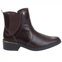 Bota Casual Comfortflex Couro 2469302 Bota Casual Comfortflex Couro 2469302