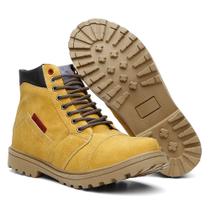 Bota Casual Coturno Masculina Camping Imola Solado em Borracha Anti-Derrapante