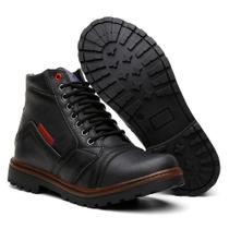 Bota Casual Coturno Masculina Camping Imola Solado em Borracha Anti-Derrapante