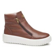 Bota Casual Feminina Pegada 212107-03 - Terracota