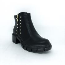 Bota Casual Feminina Tratorada Moleca