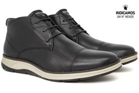 Bota Casual Ferracini 24h Fluence Couro Confortável 5542-559