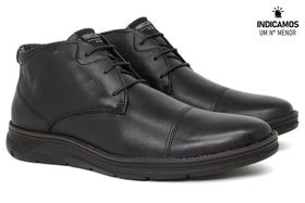 Bota Casual Ferracini 24h Fluence Couro Confortável Bota Casual Ferracini 24h Fluence Couro Confortável